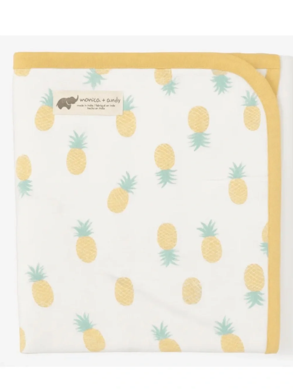 Like new! Monica & Andy Pineapple Baby Blanket